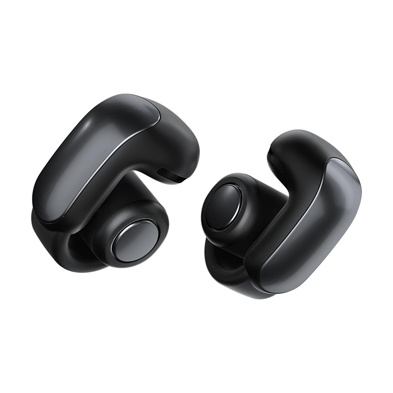 Bose Ultra Open Earbuds with OpenAudio Technology, Open Ear Wireless Earbuds, Up to 48 Hours of Battery Life, Black